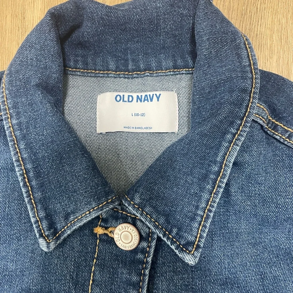 Girls Denim Jacket old navy Large‎